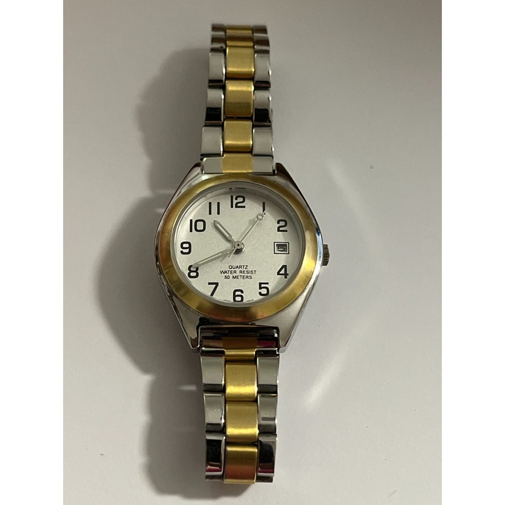 Embassy by Gruen GEM3310 Gold and Silver Tone Women's‎ watch Untested rare